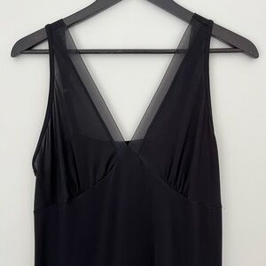 Beautiful black slip dress
